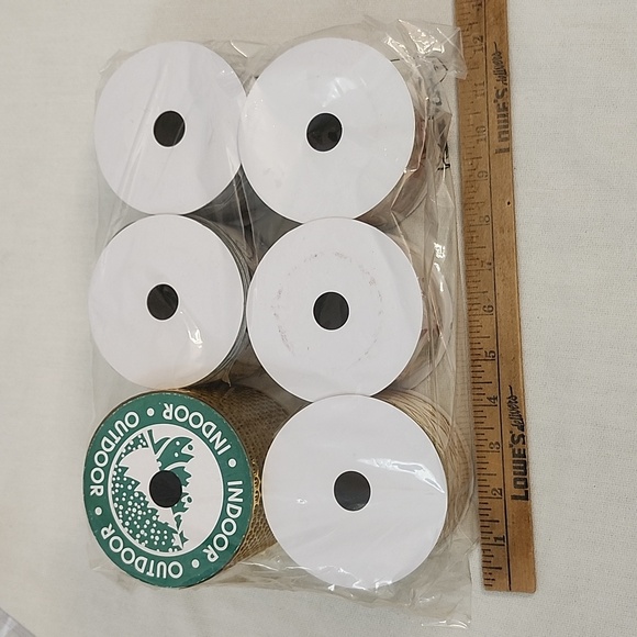 5 rolls of NWT Holiday Ribbon and DIY Artminds Ornaments - Picture 16 of 16